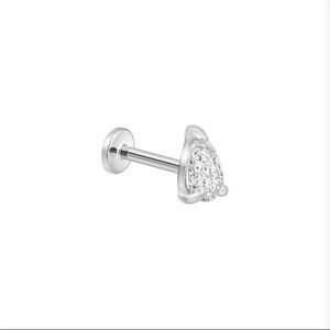 Teardrop pear CZ earring